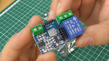 Релейный модуль HW-655 с UART и ESP8266