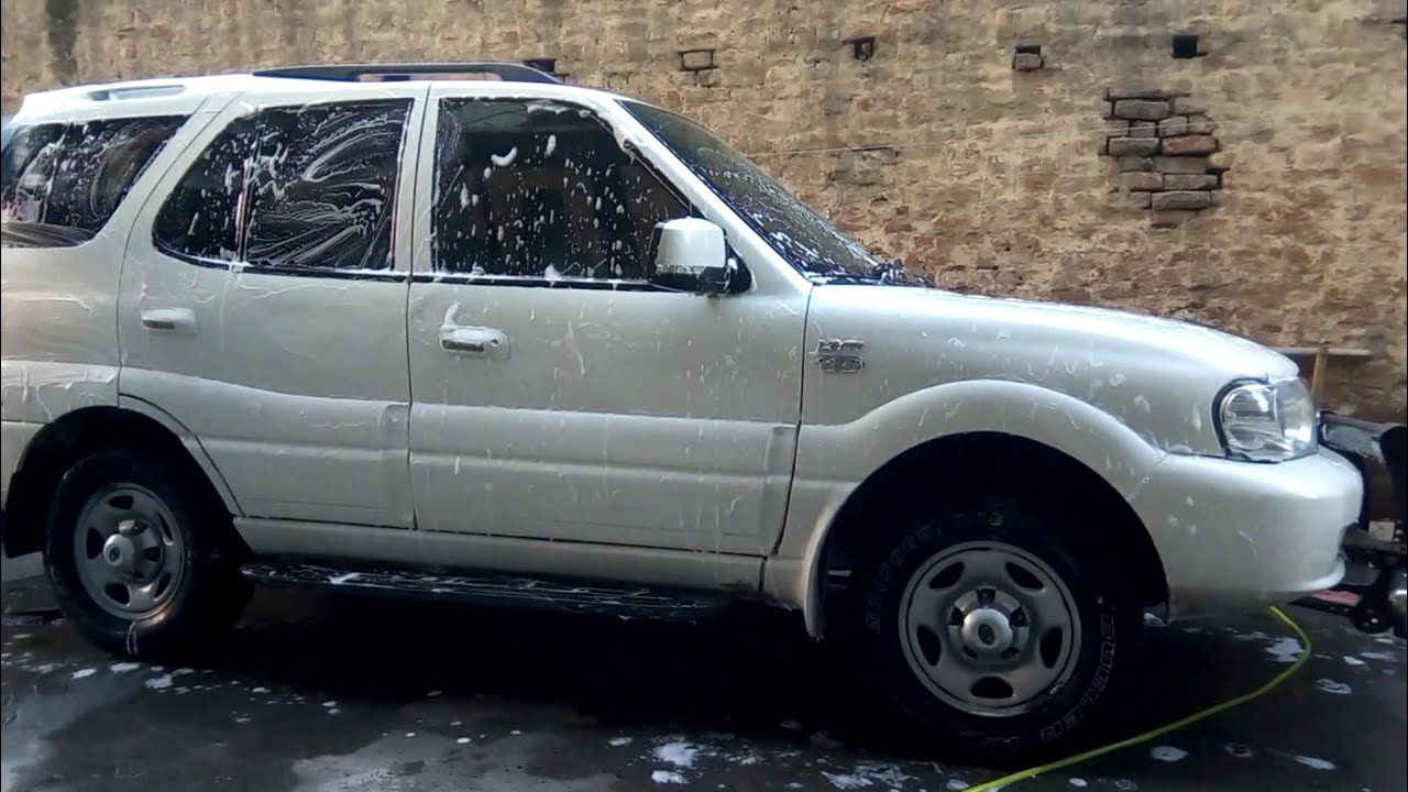 TATA SAFARI WASH HOW TO PROPERLY WASH A CAR CAR WASHING