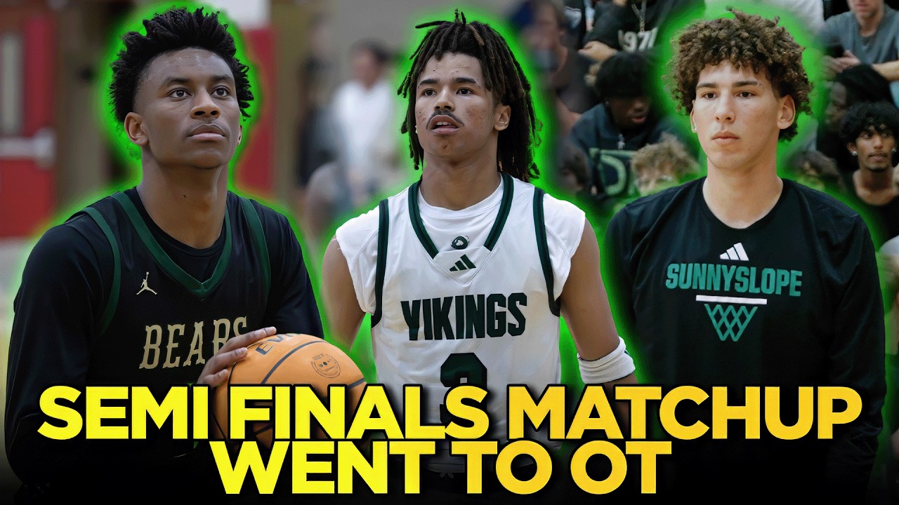 GAME COMES DOWN TO THE WIRE | Sunnyslope Vs Basha AIA Open State Final