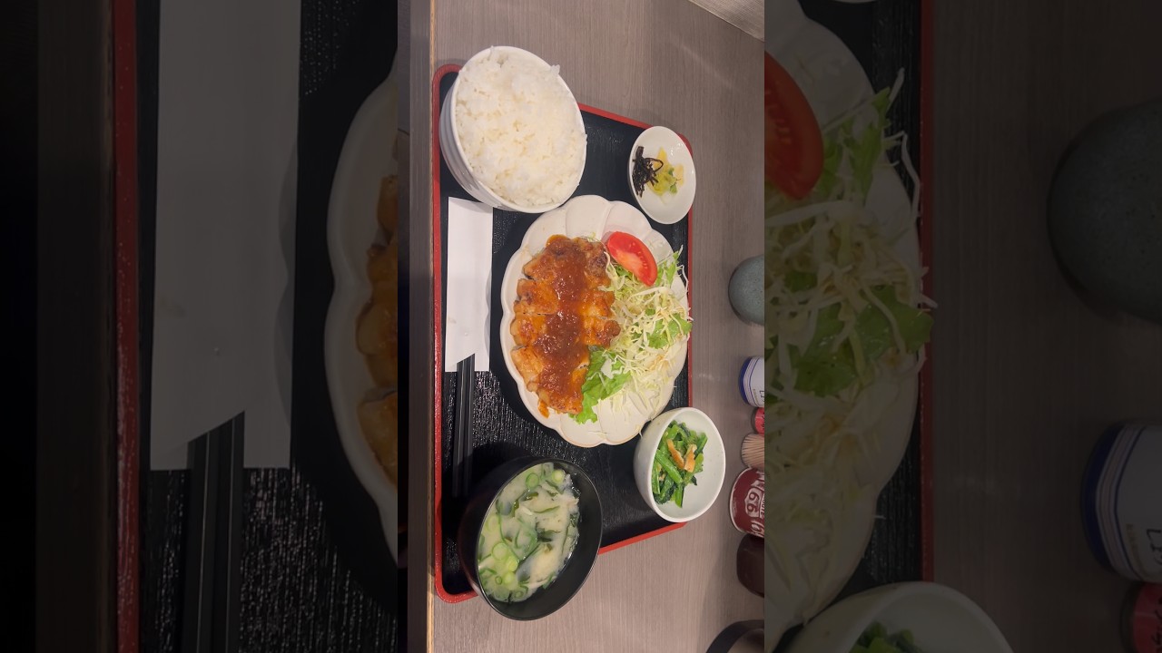 【谷町四丁目】駅から徒歩３分　《鎗屋町（やりやまち）女将まち》にある《まるふ食堂》にて日替わり定食をご飯大盛りで頂く　大阪グルメ／コスパ最強／コスパ最高／食べ歩き