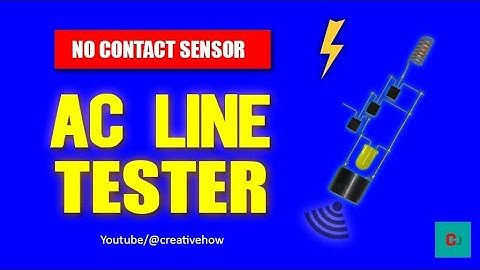 Live wire detector ⚡ | AC Line Detector Circuit