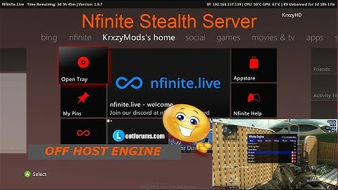 {RGH/JTAG} Nfinite.Live Stealth Server Showcase {NO KV MODE, OFF HOST CHEATS+ MORE}