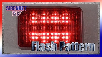 Flash Pattern: Whelen 400 Series Linear Super-LED Lighthead