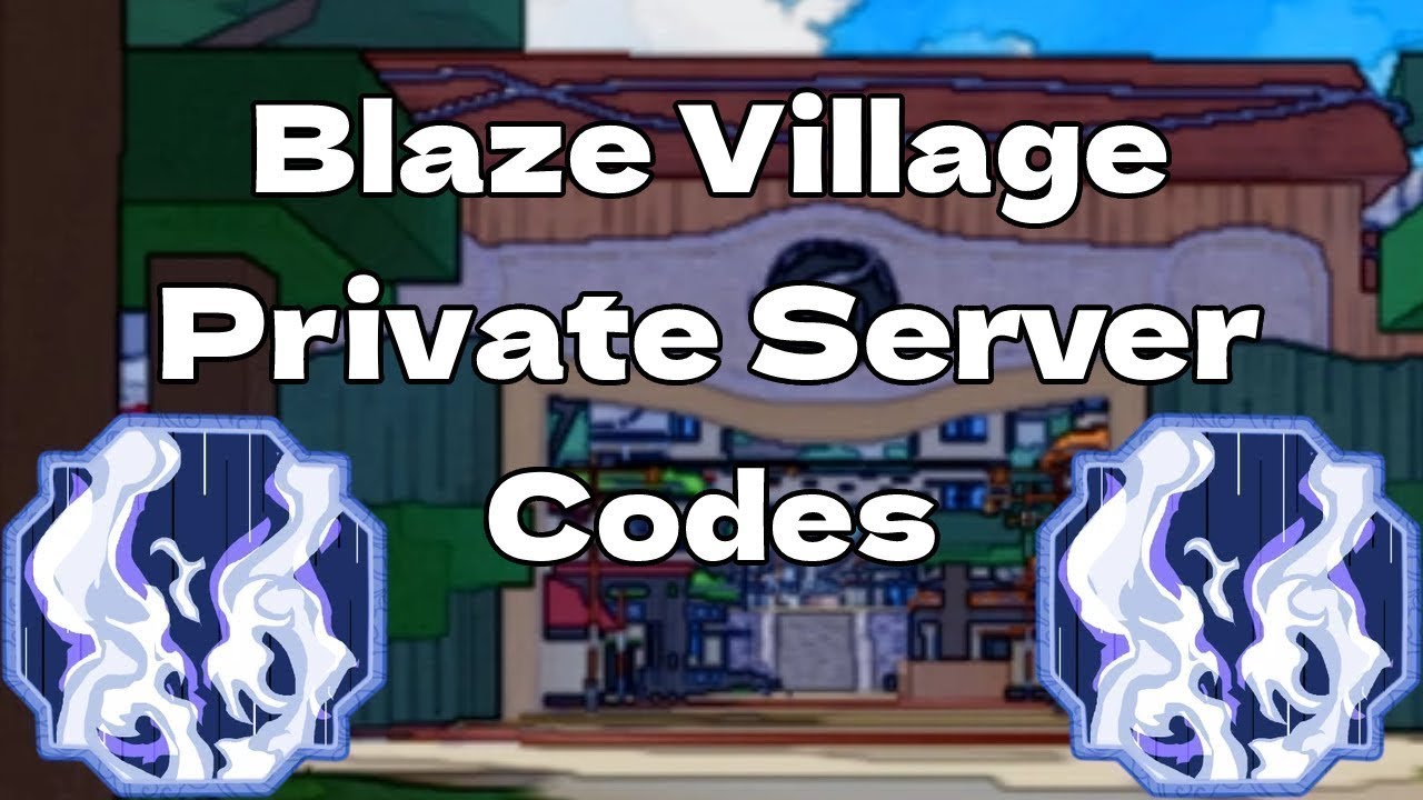 Blaze Village Private Server Codes in Shindo Life Part-2 