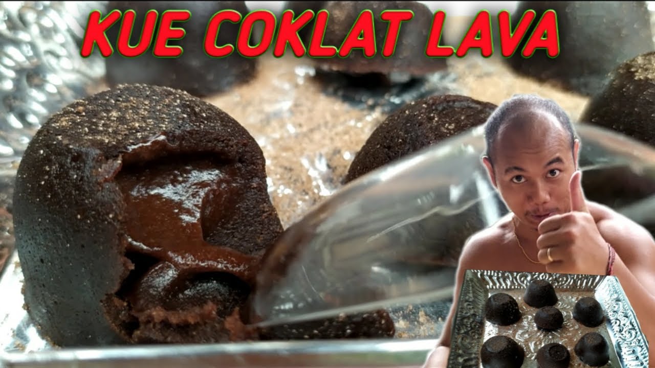 KUE LAVA  COKLAT ENAK SIMPLE DAN LUMER YouTube