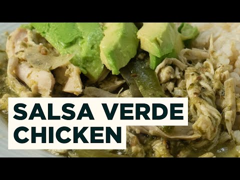 Chicken in Salsa Verde - Guatemalan Jocón Recipe