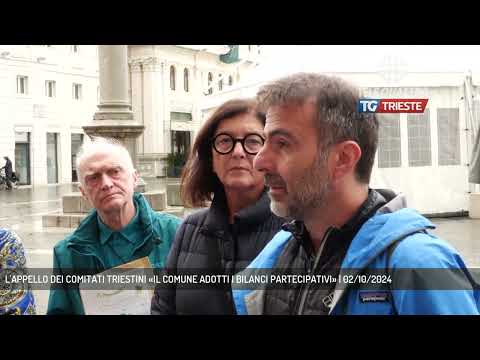 L'APPELLO DEI COMITATI TRIESTINI «IL COMUNE ADOTTI I BILANCI PARTECIPATIVI» | 02/10/2024