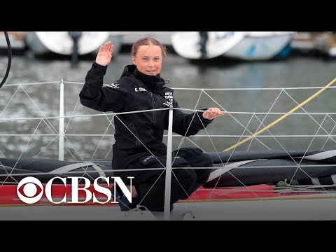 Video: Greta Thunberg Naviga Attraverso L'Oceano Atlantico Per Le Vette Climatiche