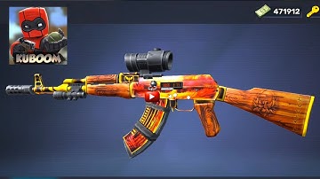 Kuboom 3D - Gameplay Walkthrough Part 85 - AK 47 Skin Phoenix (Android Games)