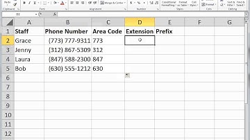 Excel Left Right & Mid Functions