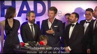 Hadi Be Oğlum film premier ❖  Kivanc Tatlitug & Alihan Türkdemir ❖ English subtitles