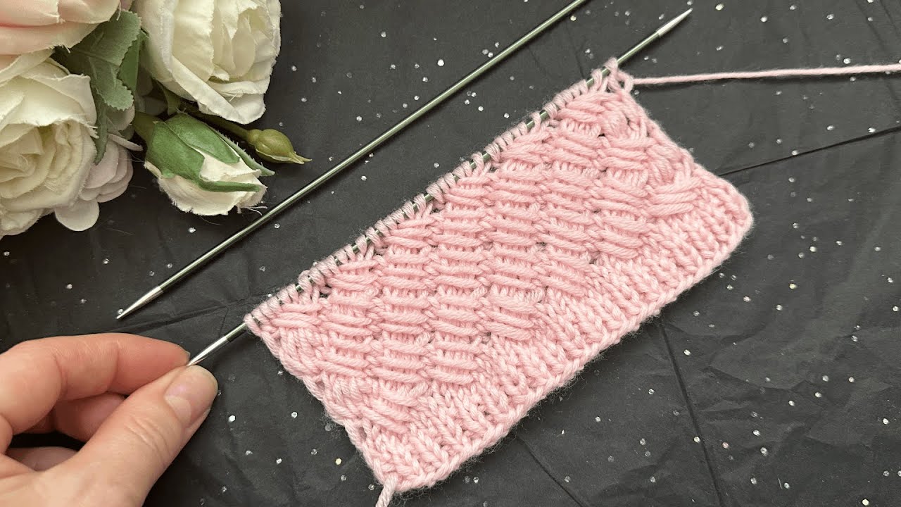 Необыкновенный Результат! Фактурный УЗОР спицами! Вязание спицами для начинающих