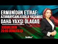 Ermənidən etiraf: Azərbaycanlılarla yaşamaq daha yaxşı olacaq -  20:00 buraxılışı (23.11.2020)