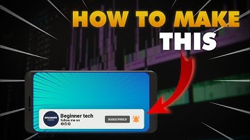 How to make the subscribe button animation green screen in your phone📱