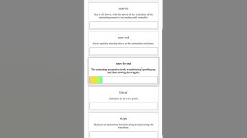 CSS Animation Timing Function simulated using progress bar, link to the code in the description