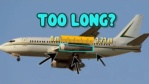Is The JT8D Engine Too Long???...