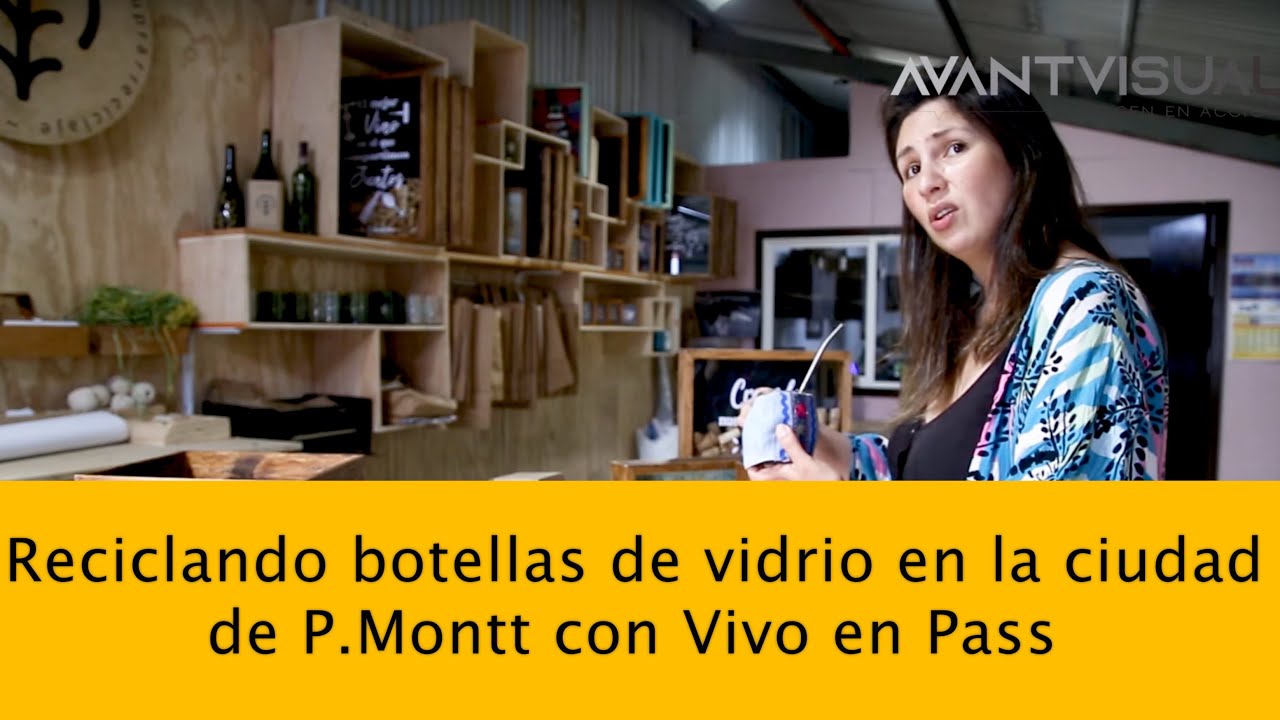 RECICLAJE DE VIDRIO EN PUERTO MONTT EN VIAJE CIRCULAR CAP-1 VIVO EN PASS#reciclaje #vidrio