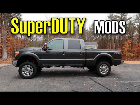 BEST 3 MODS for the 2016 FORD F-250 Lariat FX4 SUPERDUTY - Truck Vlog