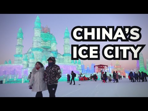 Harbin City Ice Festival - Winter Travel in China