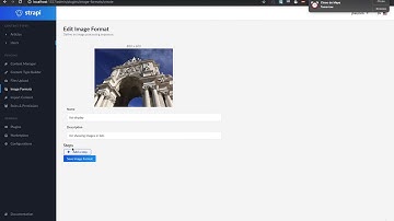 Image Formats Plugin for Strapi Demo 1