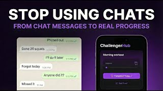We Tried WhatsApp Groups for Challenges. They Always Fail... | Habit Tracker App