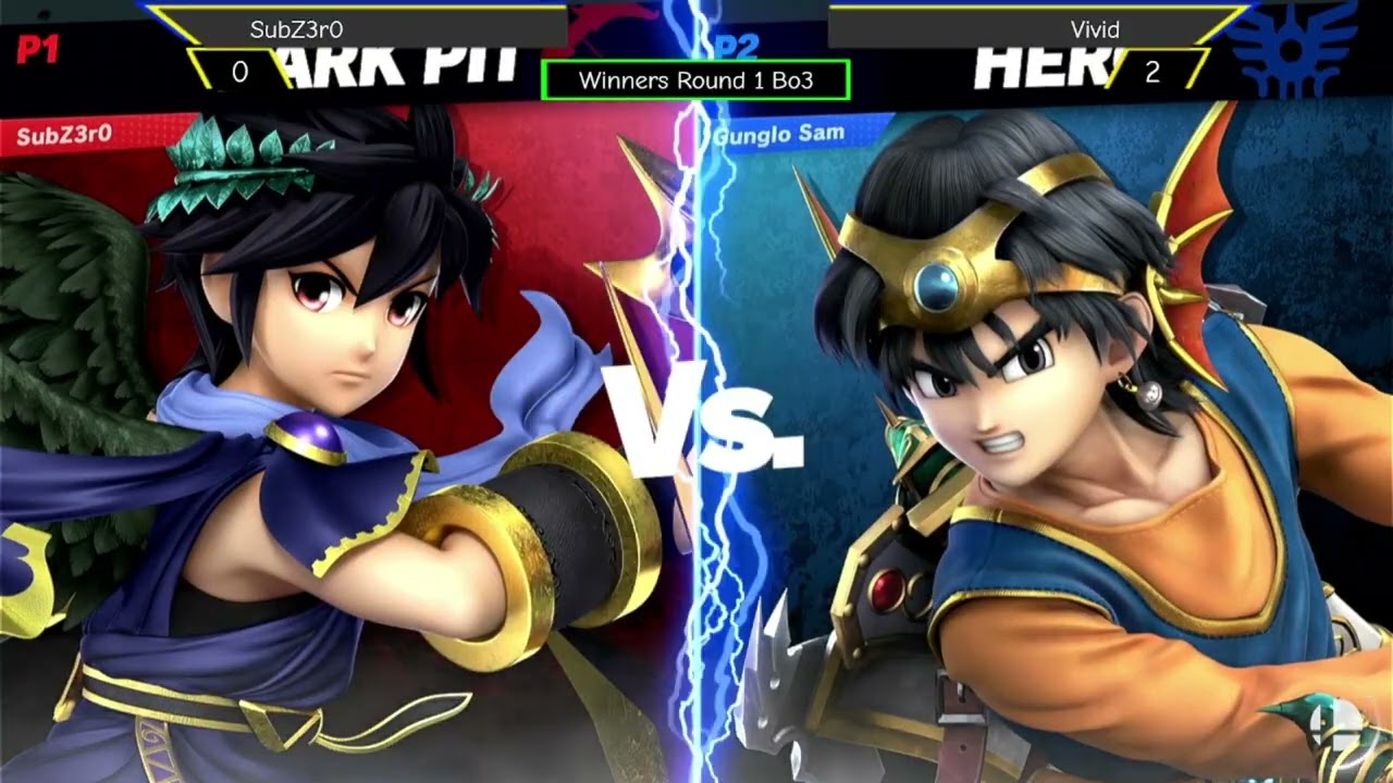 SubZ3r0 (Dark Pit) vs The Aioli Gamer (Hero) - Losers Round 1 [Shopping Spree: Opening Day]