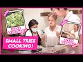 TRIED "COOKING" DINNER FOR THE FAMILY! | Small Laude