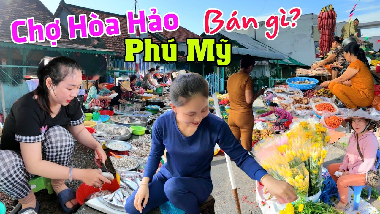 Khủng khiếp CHỢ CÁ ĐỒNG, ĐỒ CHAY lớn nhất làng hòa hảo Phú Mỹ An Giang