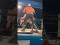 閲覧注意!ハシゴの上にボディスラム!!
