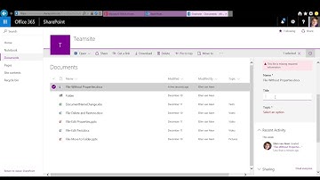 SharePoint - Editing document properties via the Details Pane