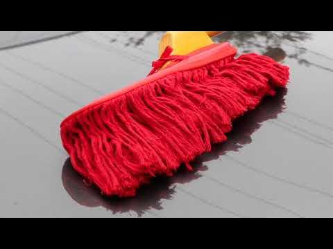 The Original California Car Duster Detailing Kit with Plastic Handle, Model  Number: 62445 , Red