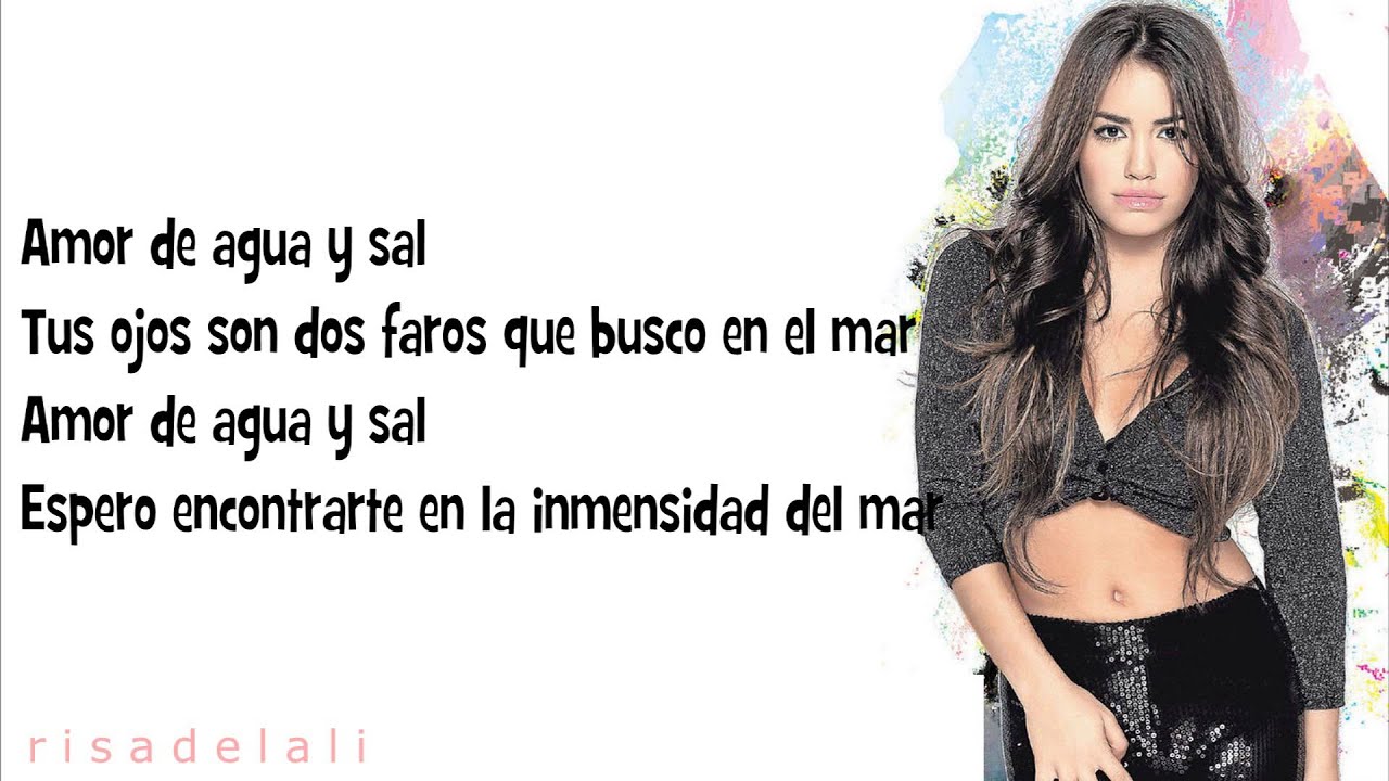 Amor de agua y sal - Lali Esposito (LETRA)