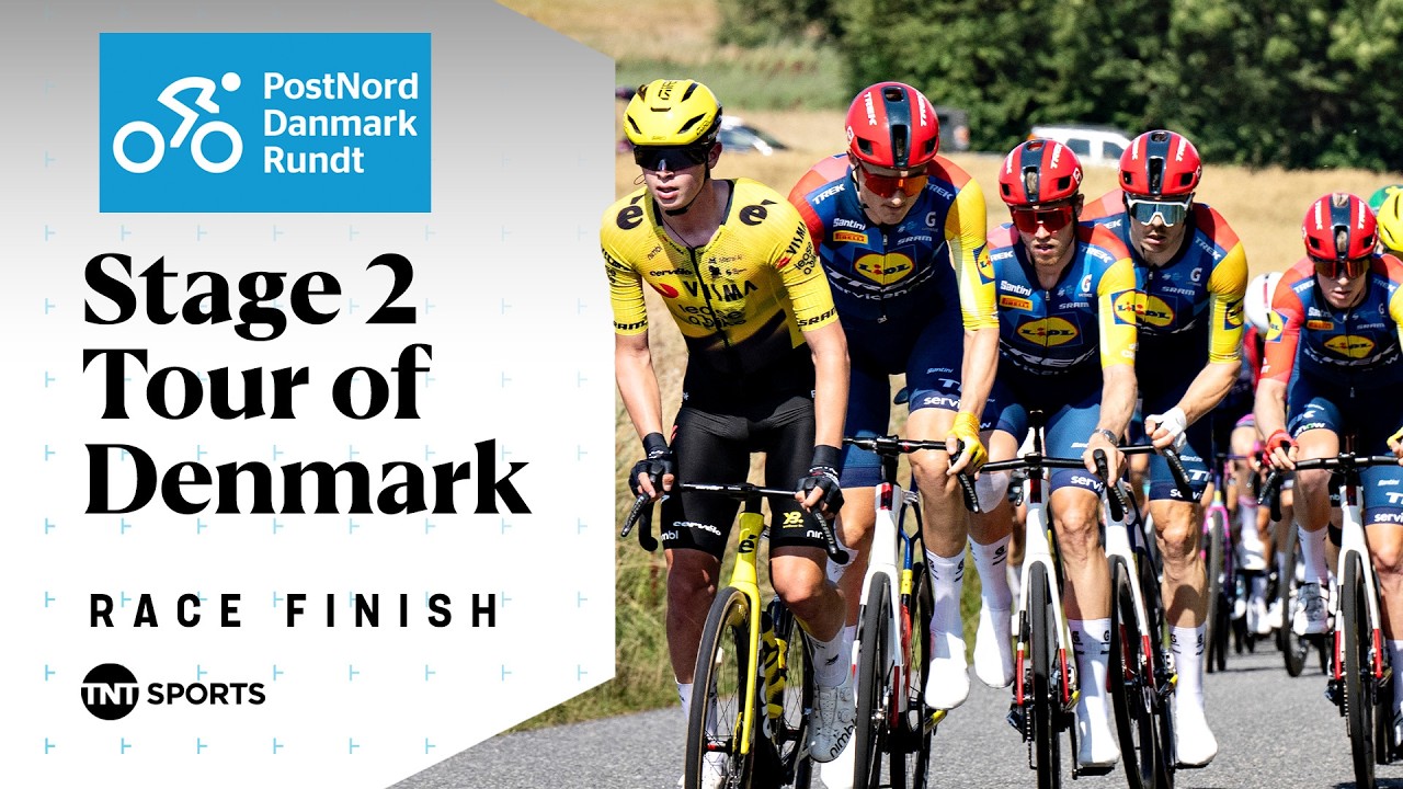 SENSATIONAL SCENES! 😮‍💨 | 2026 Tour of Denmark Stage 2 Final KM's | TNT Sports Cycling