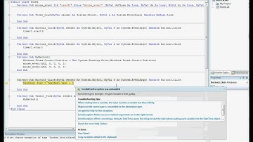 Visual Basic 2008 Tutorial #7 Auto Clicker