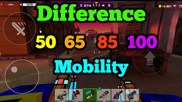 Testing The Speed of Different Mobilities in Pixel Gun 3D