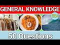 Educational General Knowledge Quiz Trivia 664 📚💡| Can You Answer All 50 Questions Correctly? 2026