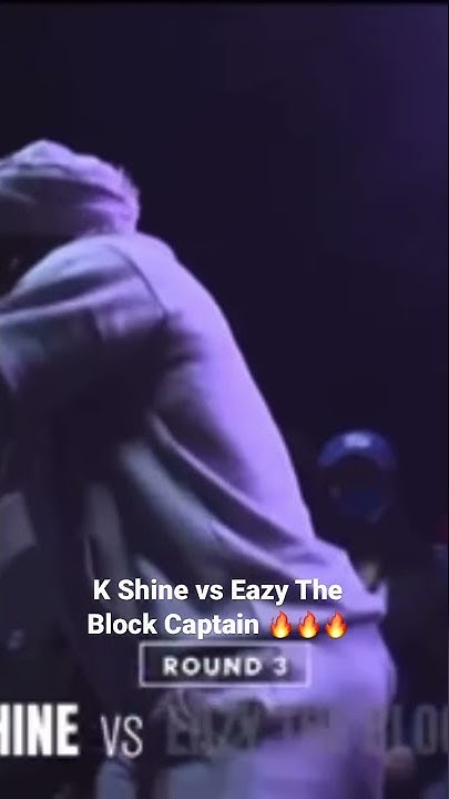 K Shine Vs Eazy The Block Captain K Shine vs Eazy The Block Captain - YouTube