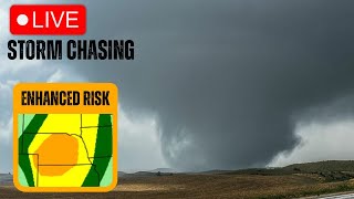 LIVE STORM CHASER: Tornadoes And Supercells In Nebraska/South Dakota