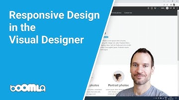 Responsive Design - Boomla Visual Designer