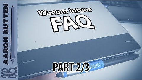 Wacom Intuos Tutorial - Functions, Compatibility & Bundled Software [Part 2/3]