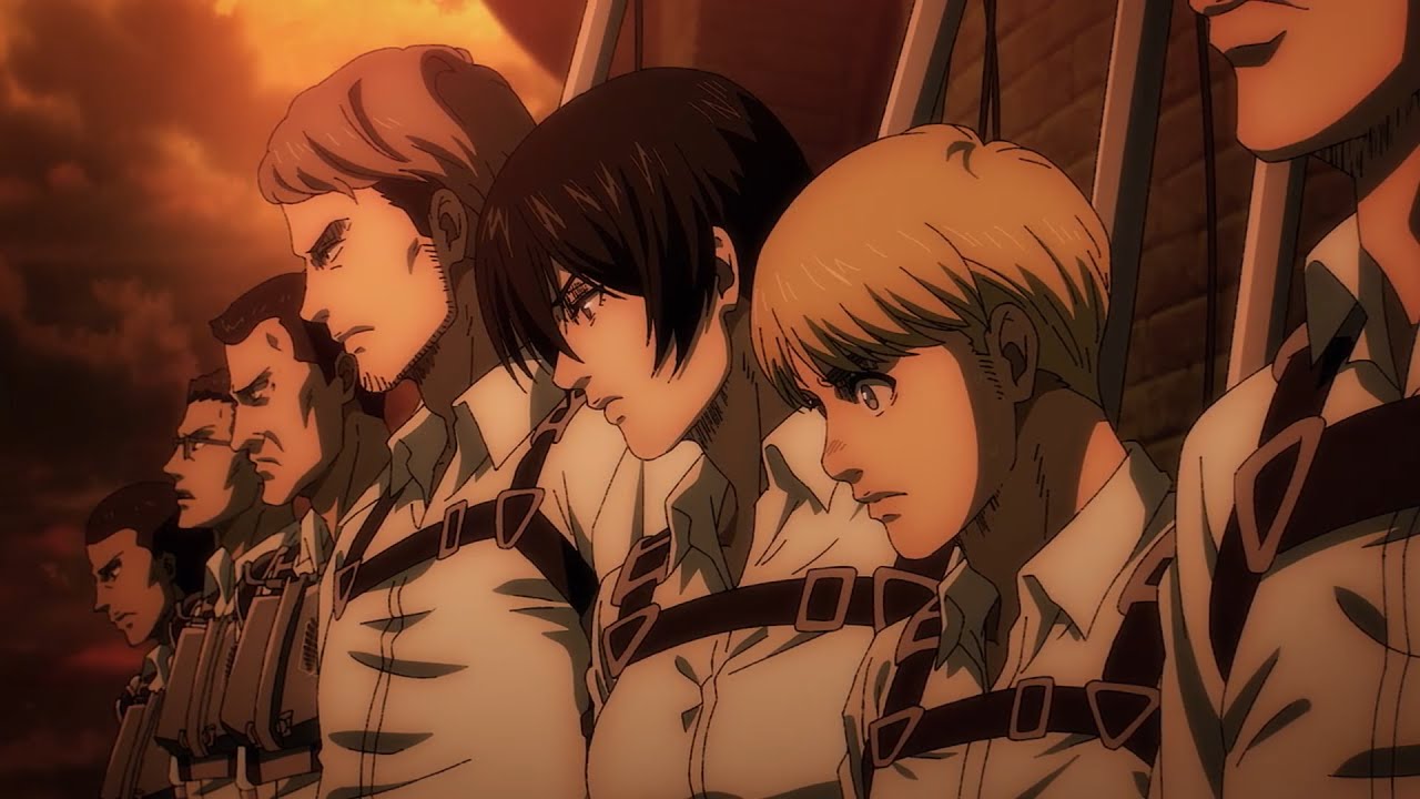 進撃の巨人81話 氷解 似てるシーン 対比 リフレイン Barricades Mad Youtube