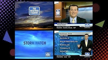 Retro 2004 - Storm Watch with Ryan Goswick - Weather Channel - Cable TV History