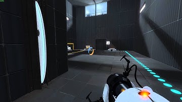 Portal 2 custom map - The three walls walkthrough