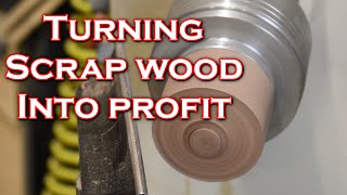 Simple woodturning that sells ring holder in 5 easy steps