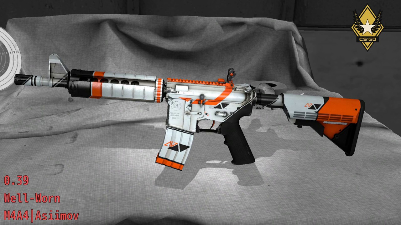 M4a4 asiimov battle scarred фото 15