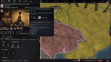 Crusader Kings III Console quick beginers menu and mechanic tutorial