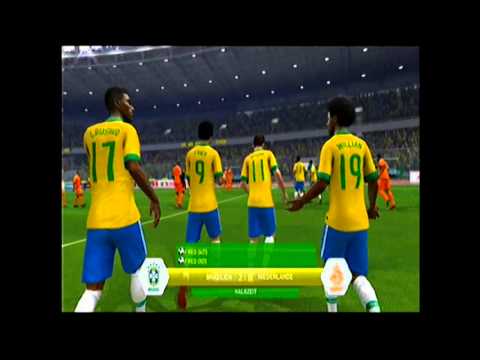 Video: Startaufstellung Der Brasilianischen Nationalmannschaft Für Das Spiel Um Den 3. Platz Bei Der FIFA Fussball-Weltmeisterschaft