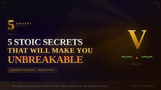 Famous 5 Stoic Secrets That Will Make You Unbreakable | Marcus Aurelius Wealth