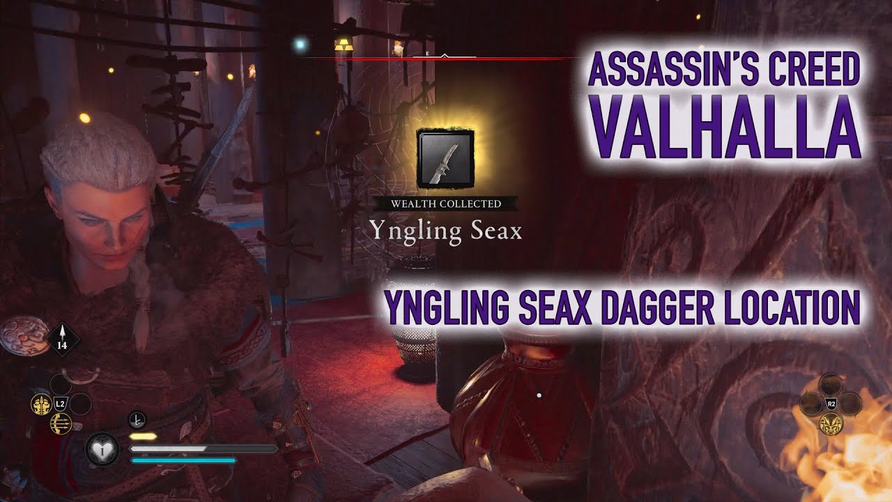 Assassin's Creed Valhalla Yngling Seax Dagger Location Norway YouTube