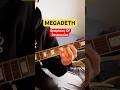 MEGADETH Symphony Of Destruction GUITAR RIFF (Dave Mustaine Marty Friedman)